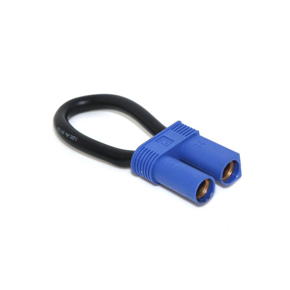 2x EC5 Female Bind Plug Loop Short Circuit Connector Cable for RC Lipo Battery