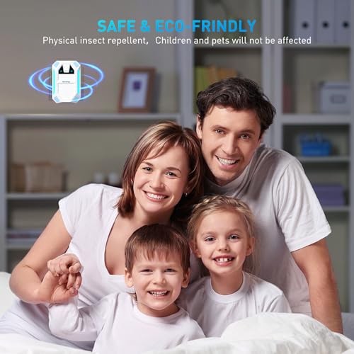 Upgraded Ultrasonic Repeller&Insect Indoor Repeller-6 PACK -HIGHPOWER FREQUENCY
