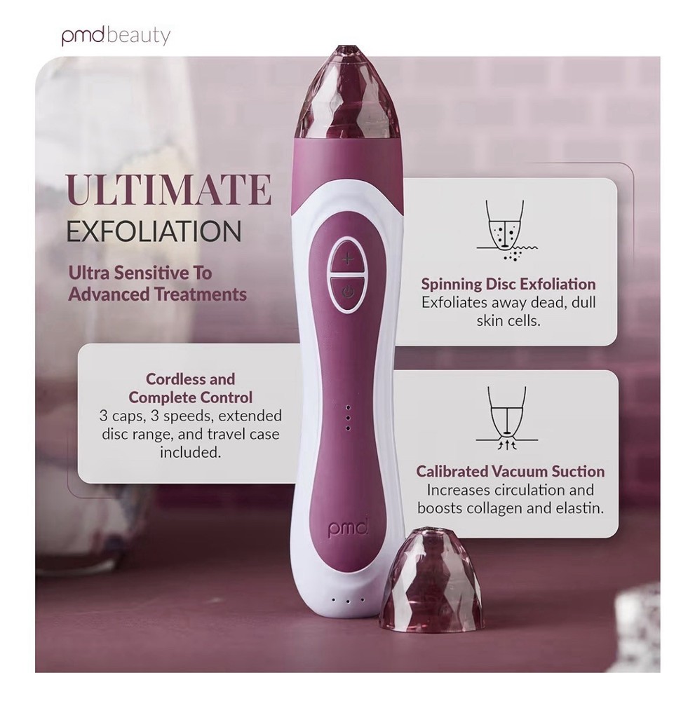 PMD Personal Microderm Elite Pro Facial Tool - Berry