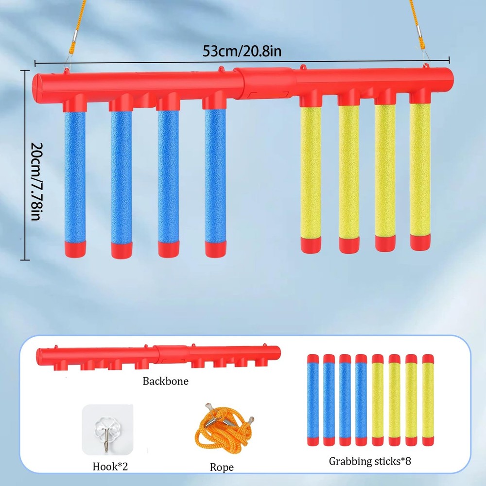 Reflex Drop Sticks Challenge Game 3 Speed Modes Reaction Hand-Eye Coordination K