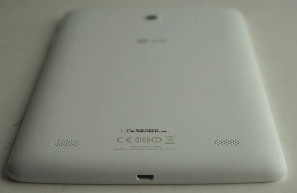 LG V480 WIFI Tablet White Android Corner Screen Discoloration