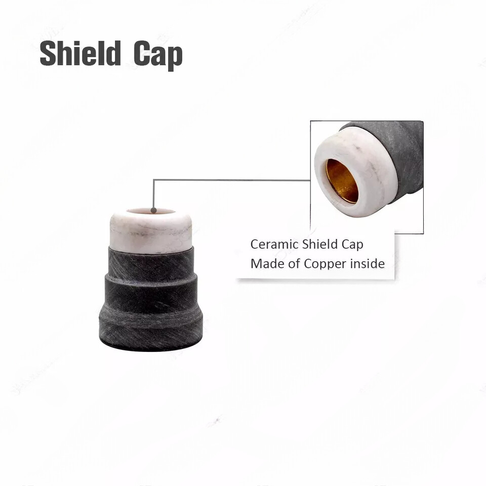 Plasma Electrode Tip Shield Cap Standoff Swirl Ring fr IPT-60 PT-60 PT-40 IPT-40