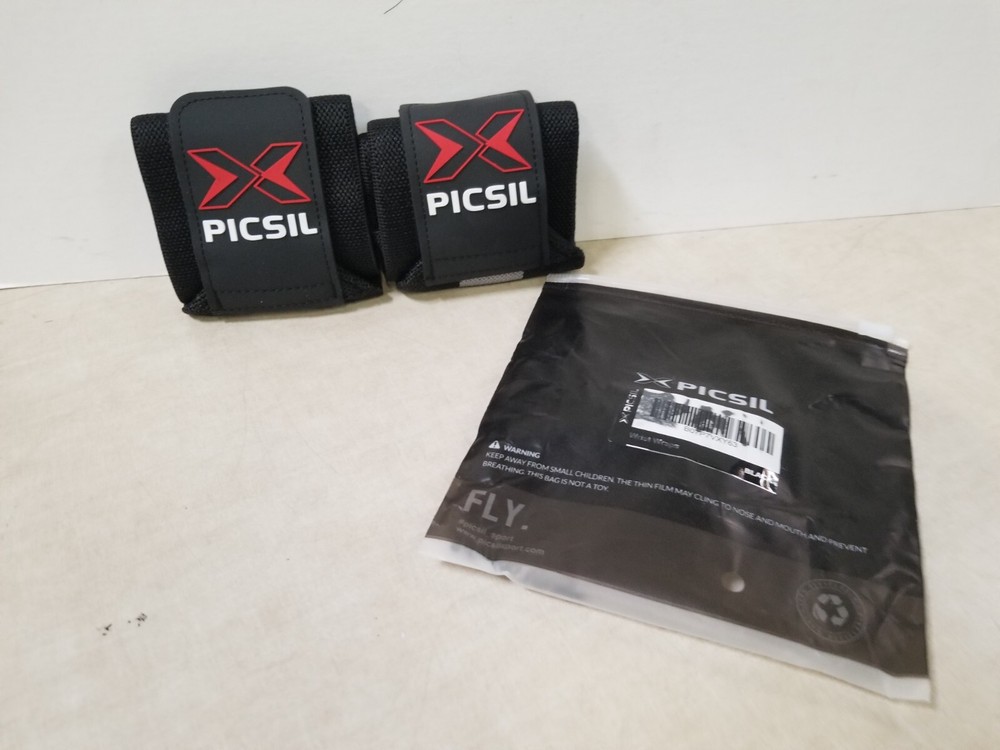 PICSIL Wrist Support for Cross Training, Wrist Support with Thumb Grip-BLACK
