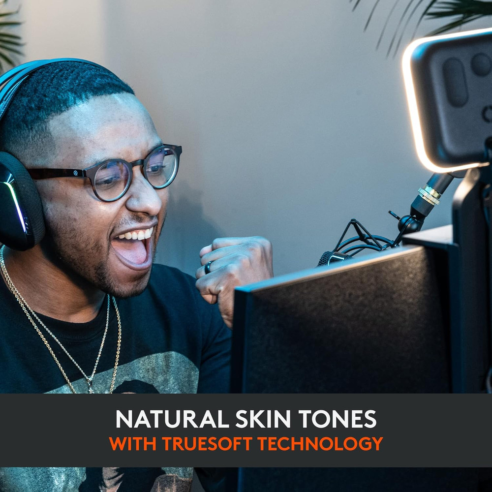 Litra Glow Premium LED Streaming Light with Truesoft- Computer Lighting for Vide