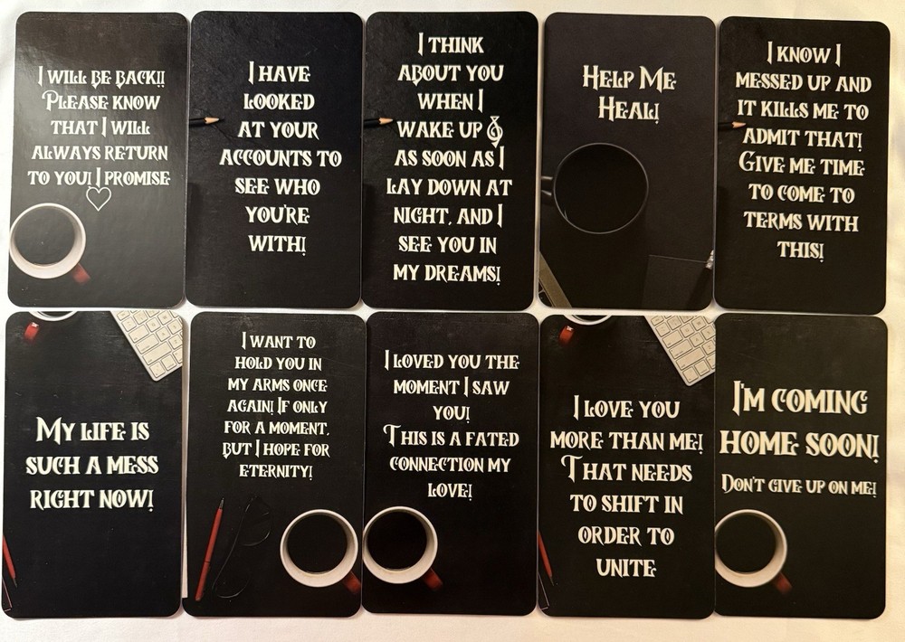 Extended Confessions 54 Cards By Divine Essentials