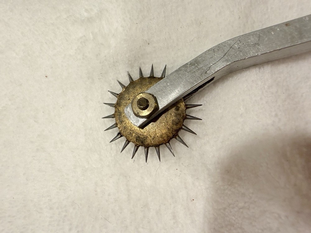 Vintage Superior Tracing Wheel Tool Japan – Leather Sewing Pattern Marking Tool