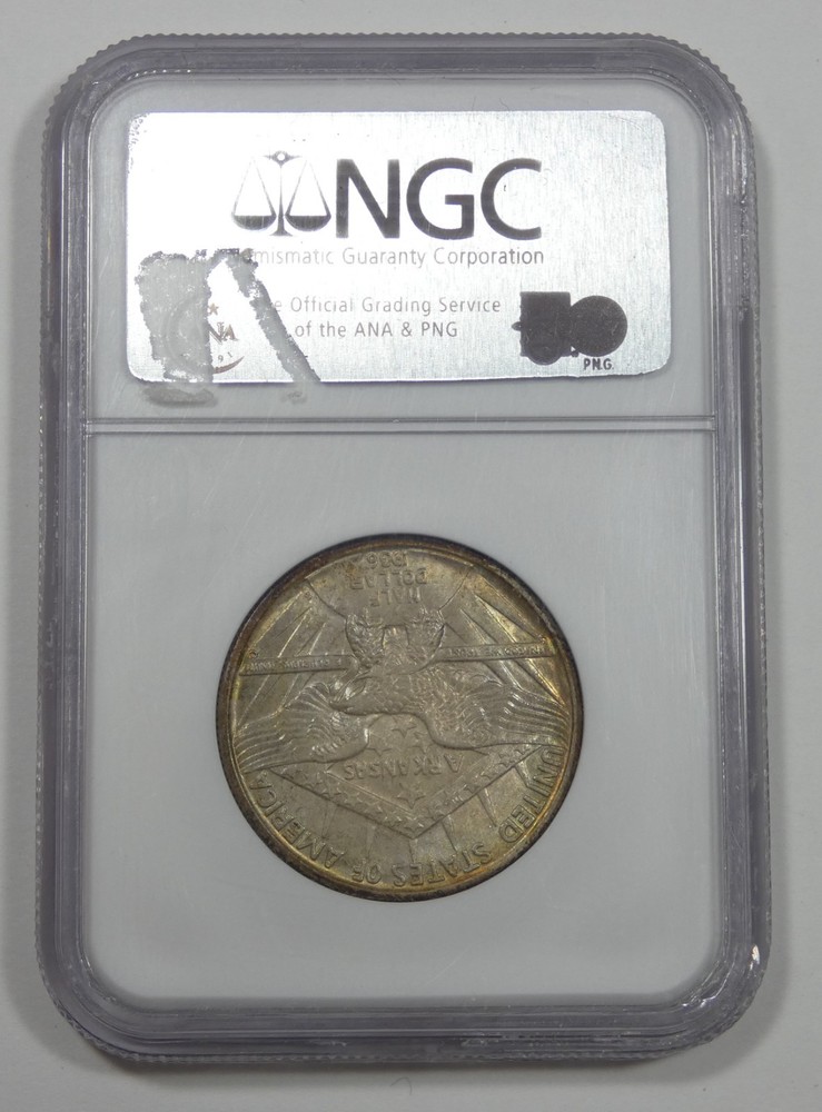 1936-S Arkansas Centennial Silver Commemorative Half Dollar NGC MS 65