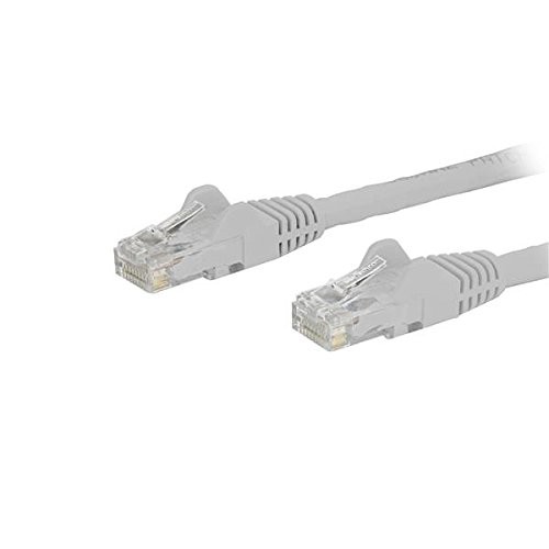 StarTech N6PATCH20WH 20ft White Cat6 Patch Cable Snagless RJ45