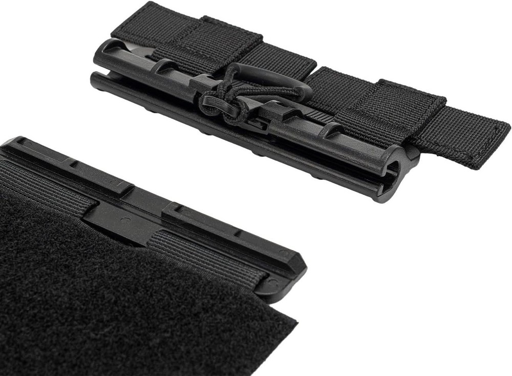 MOLLE Vest Quick Disconnect Buckle & Hook Strap for Silent Airsoft Training