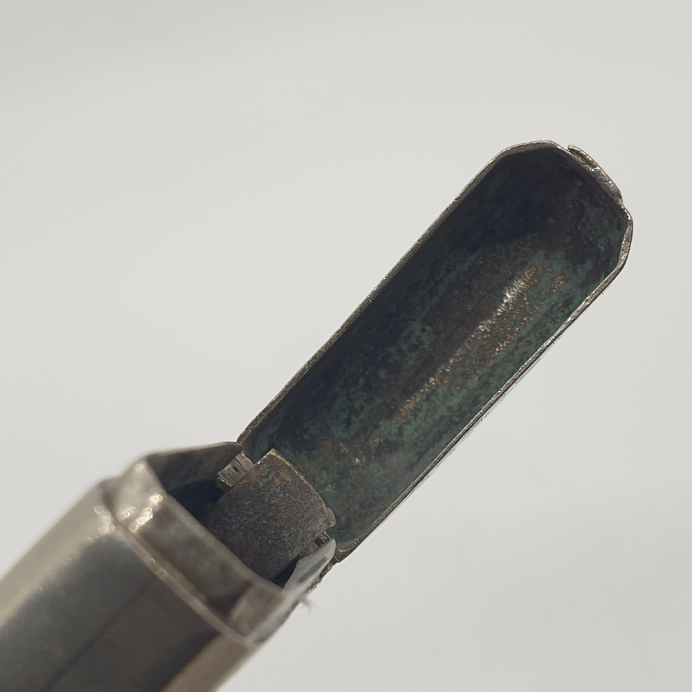 Silver-Plated Vesta Case Match Holder AE1