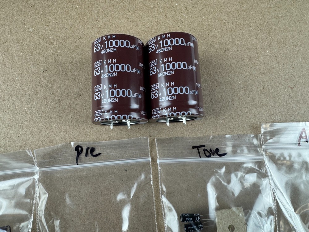 Realistic SA-2001 Amplifier Recap Kit Complete Set