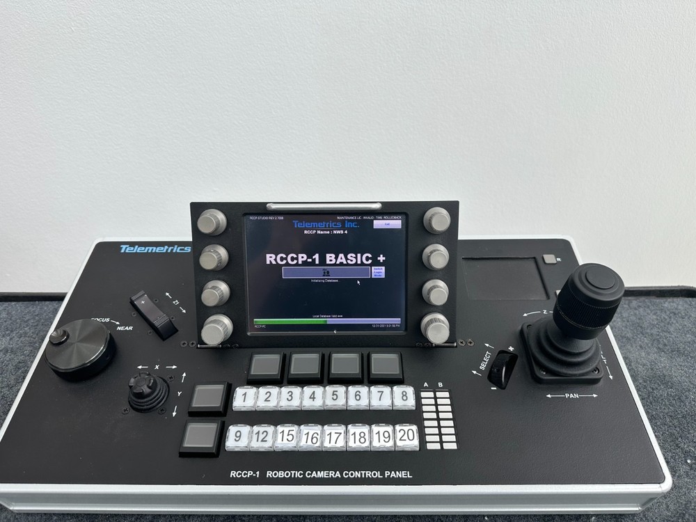 TELEMETRICS : RCCP-1 : Robotic Camera Control Panel : RCCP1 : PTZ