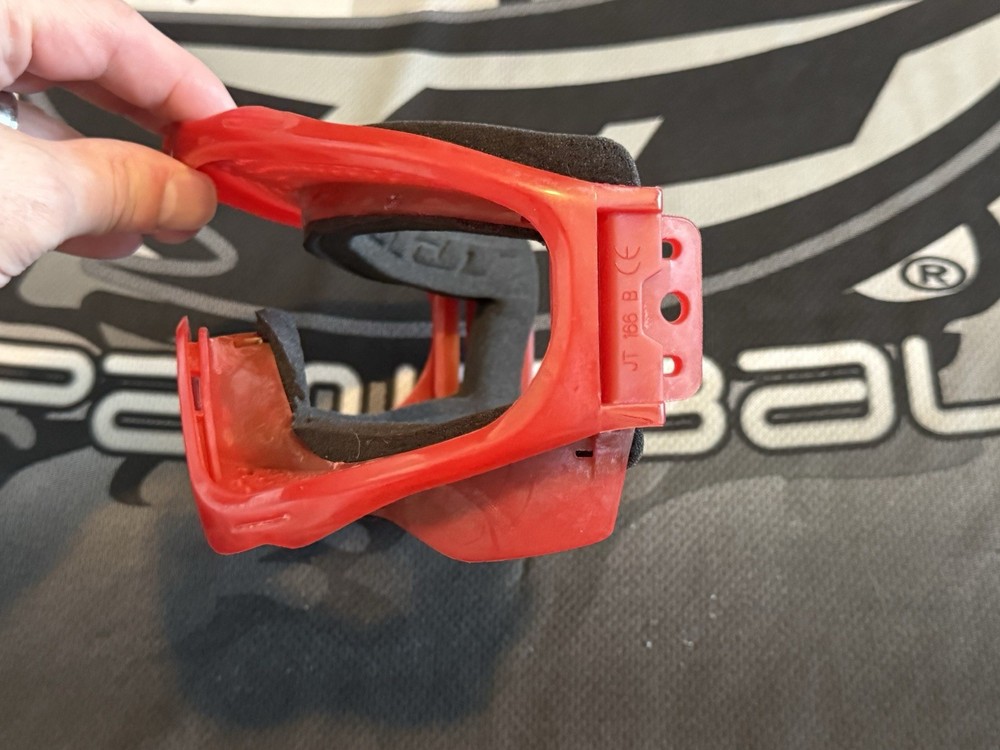 JT Spectra ProFlex Goggle Frame - RED DATE 07/2004