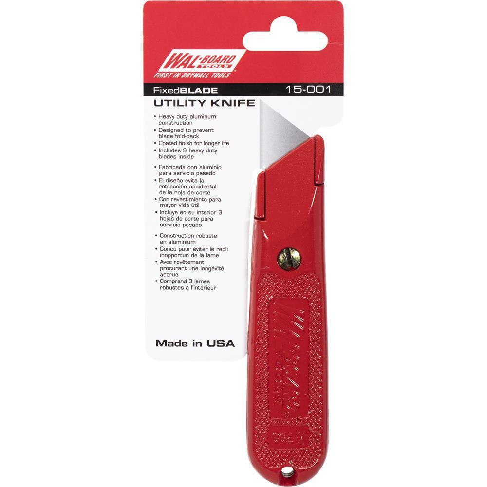 Fixed-Blade Utility Knife