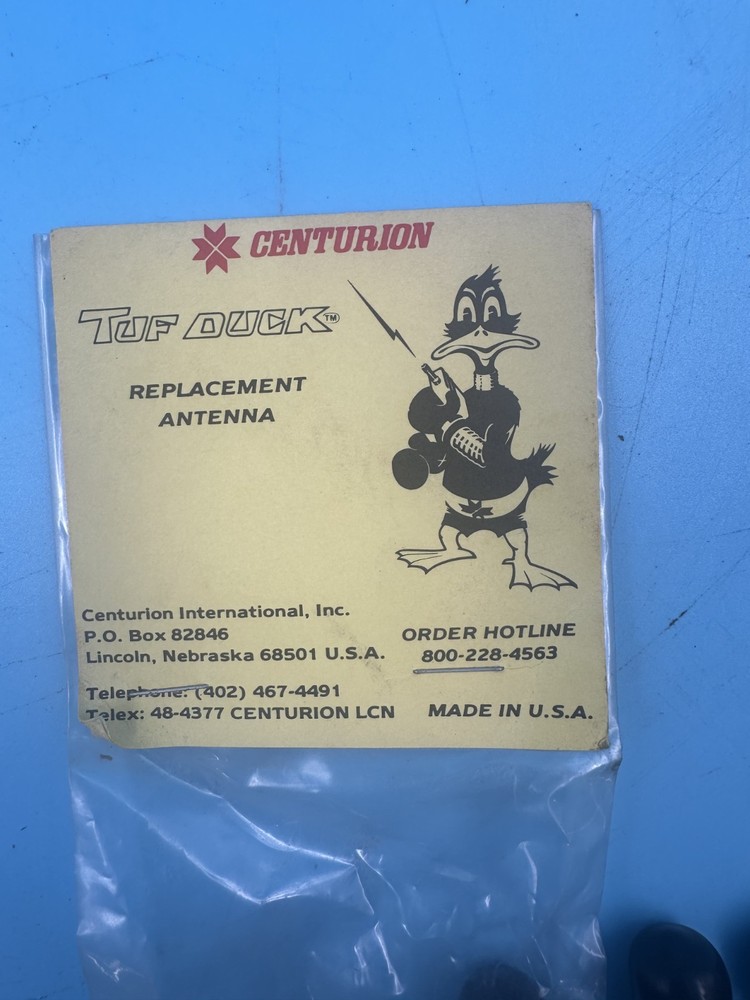 141 MHZ RUBBER DUCK ANTENNA