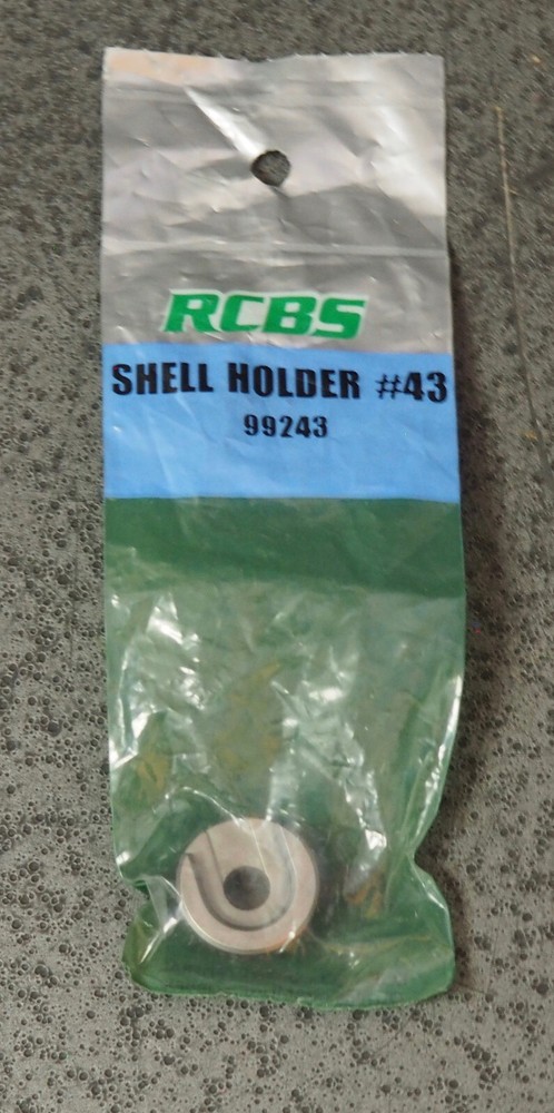 RCBS Shell Holder #43-(99243)-NOS-in package