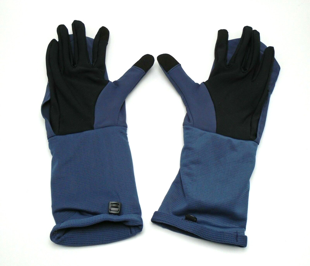 Nike Women's Transform Running Gloves / Mitt Thunder Blue/Black/Silver Medium
