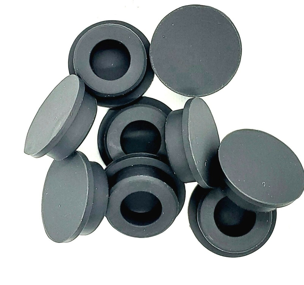 1 3/8" Silicon Rubber Hole Plugs Push In Compression Stem High Quality Covers