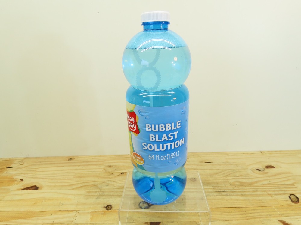 Bubble Blast Solution for Bubble Blowing & Machines - PLAY DAY - 32oz - New