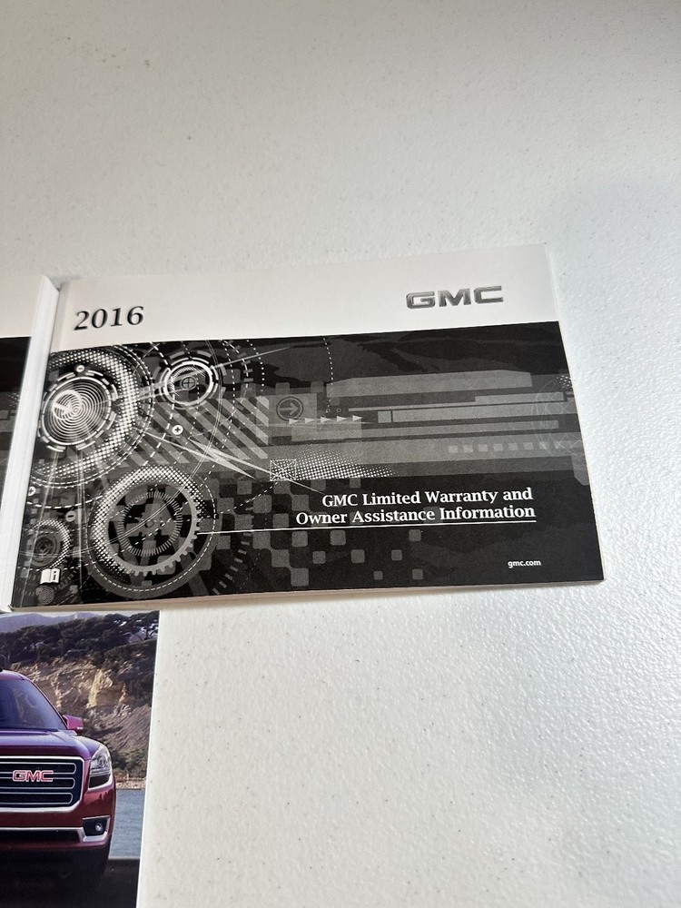 2016 GMC Acadia Denali Owner's Manuals Set