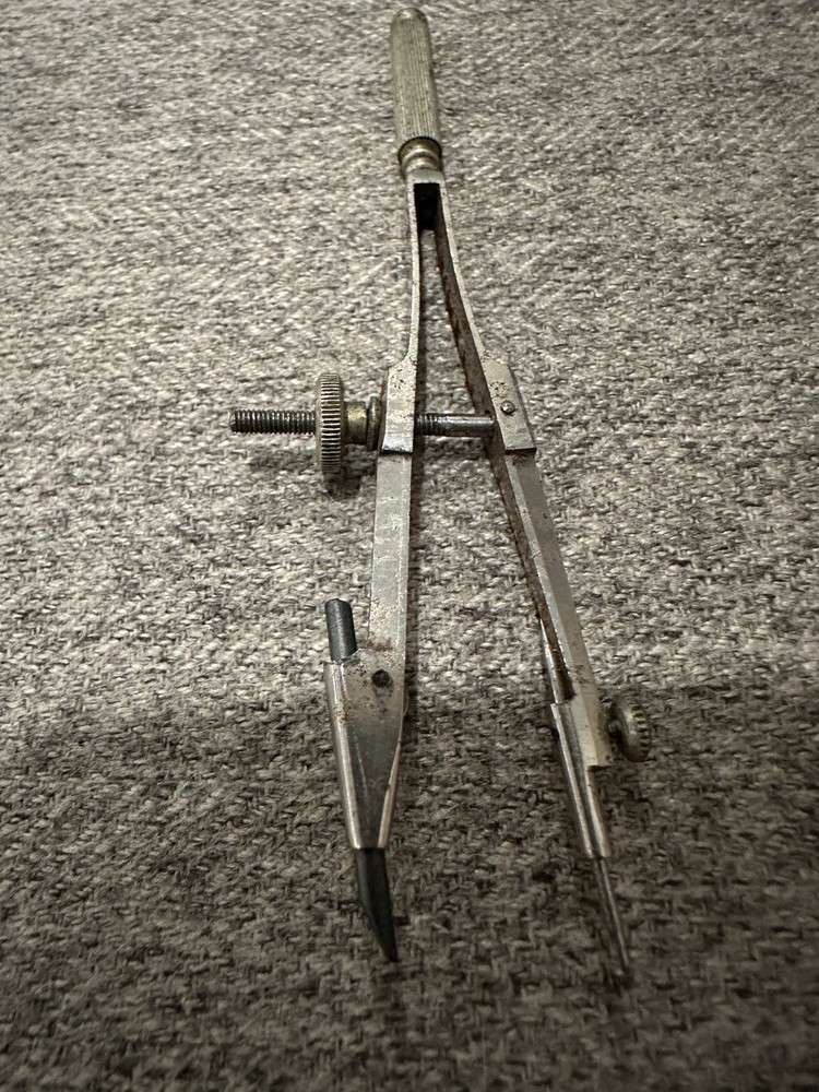 Vintage Compass Drafting Drawing Tool 3.5”