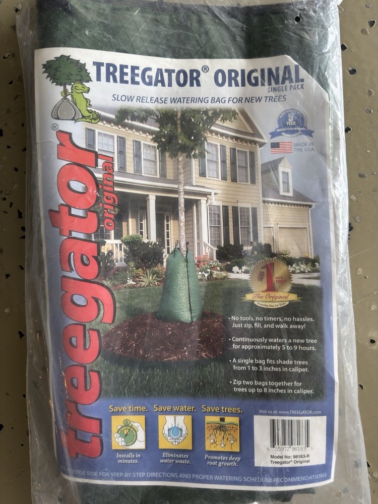 Original Treegator Jr. Pro  Slow Release Watering System For Trees Shrubs