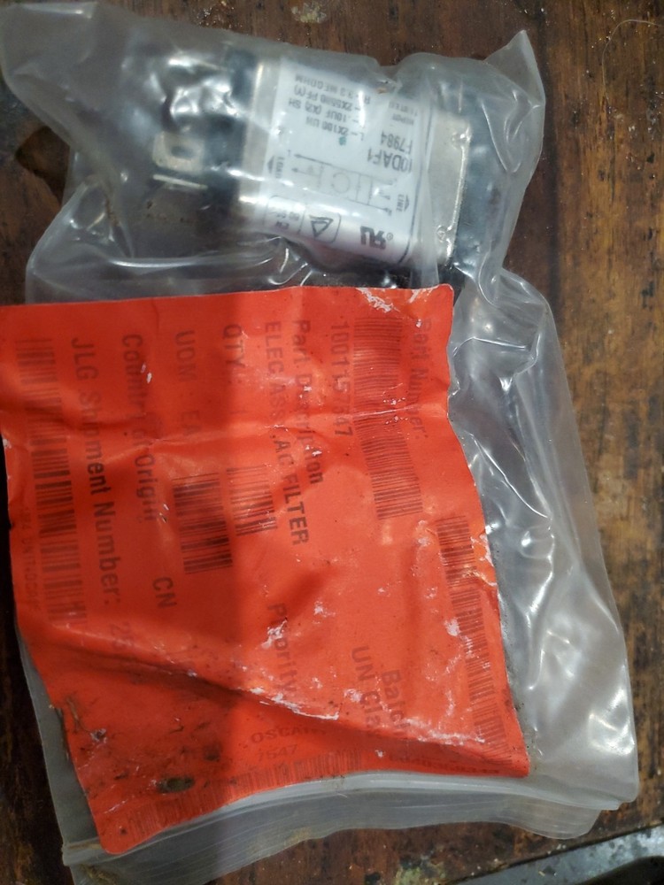 JLG GENUINE REPLACEMENT PARTS ELECTRICAL AC FILTER  PART #  1001157547