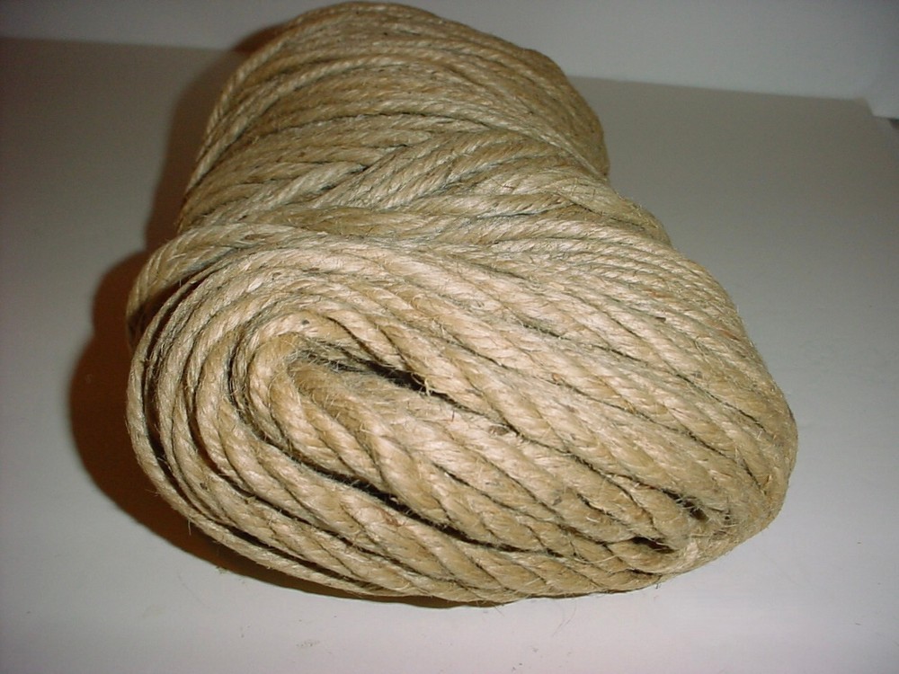 LOT THREE (3) JUTE MACRAME CORDS ROPES - DIFFERENT QUANTITY, COLORS & THICKNESS