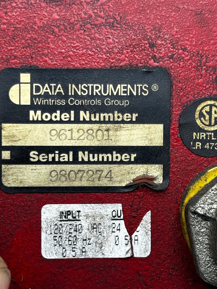 DATA INSTRUMENTS 9612801 DIPRO SENSOR INTERFACE, WINTRISS CONTROL GROUPS 🎯