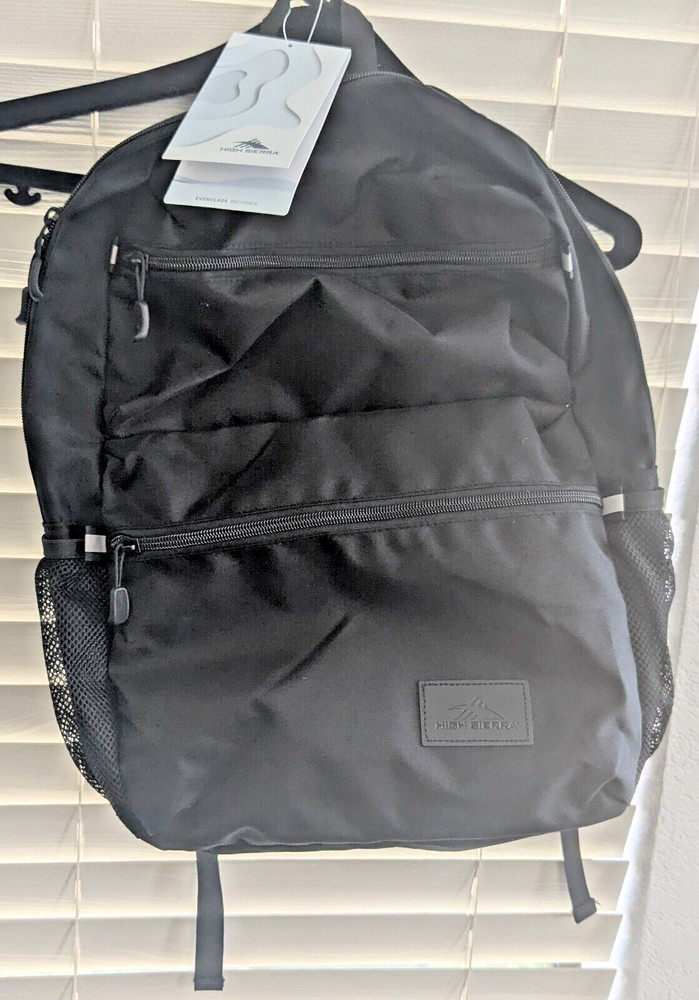 High Sierra Black Everclass Backpack