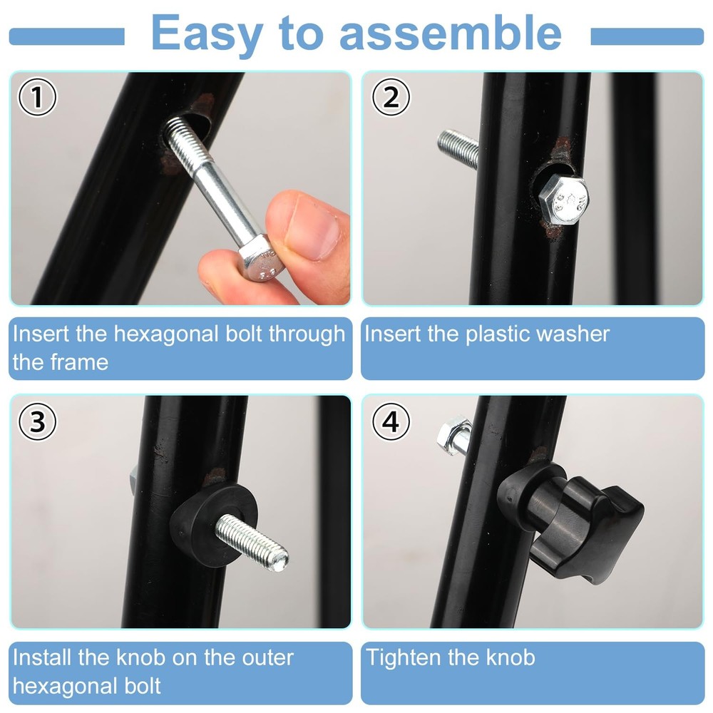 2 Sets Rollator Walker Replacement Knobs Comfortable Replacement Arm Adjustment