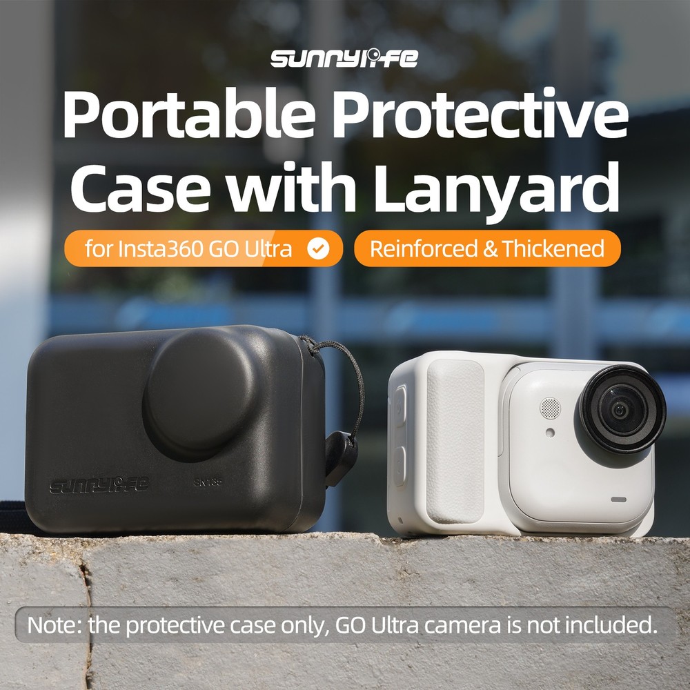 For Insta360 GO Ultra Protective CaseShockproof Drop-Resistant Portable Storage