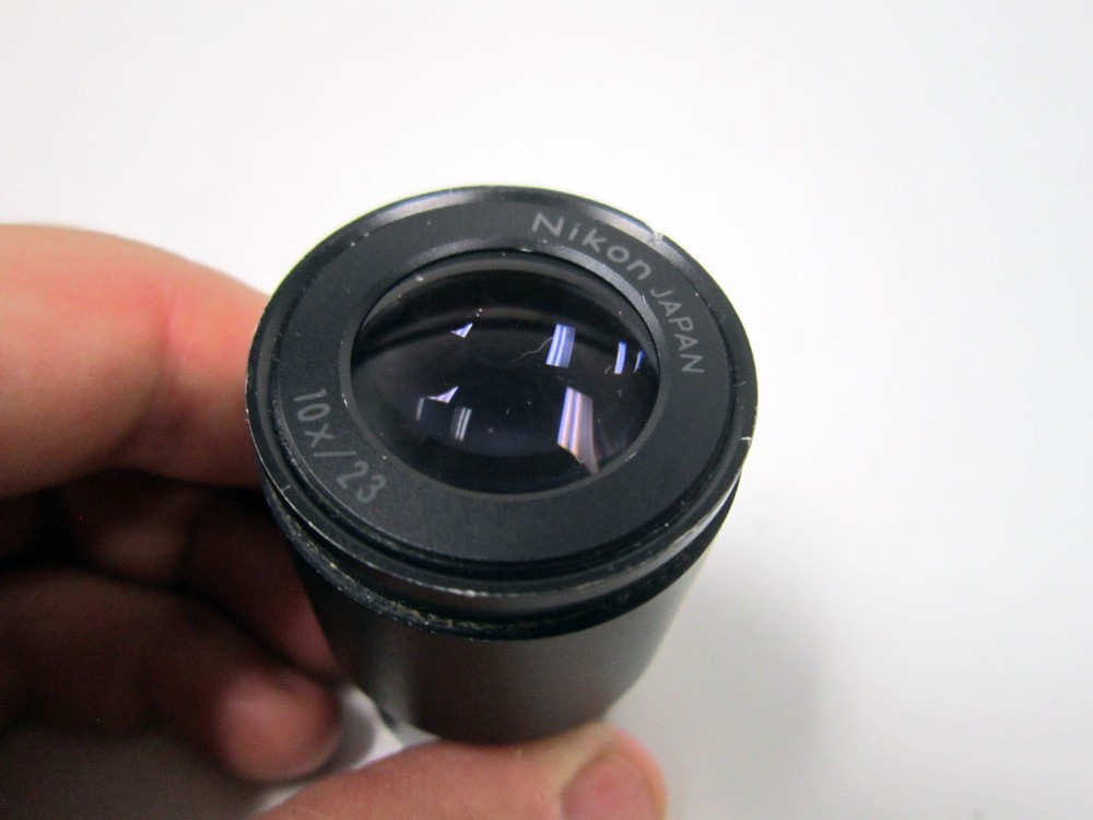 NIKON 10X /23 MICROSCOPE EYEPIECE OCULAR ~ 10X/23