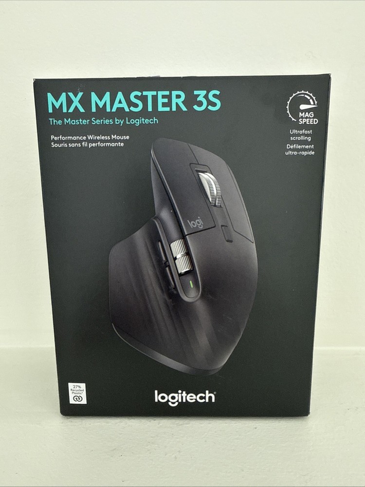 Logitech MX Master 3S Wireless Mouse - Black
