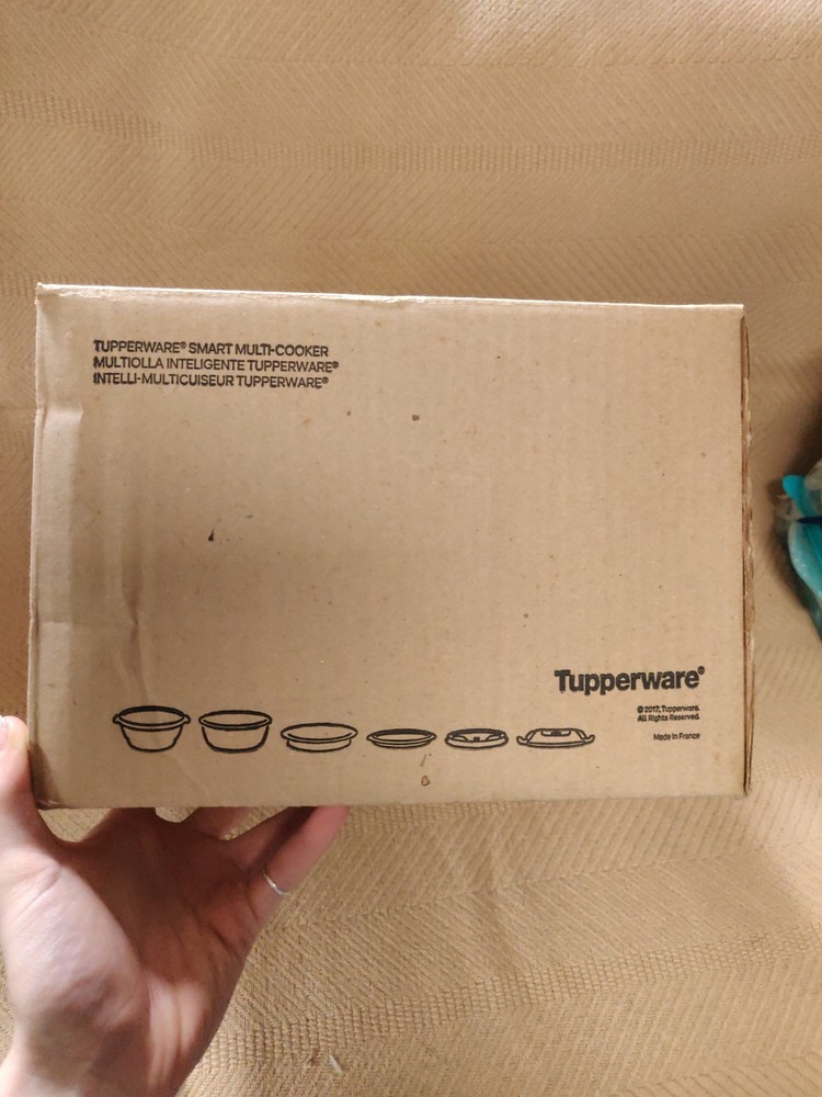 Tupperware Smart Multi Cooker Dark Blue Microwave Steamer