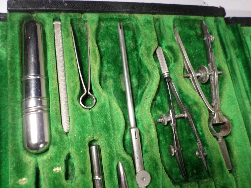 Vintage German Dietzgen Drafting Sets INCOMPLETE