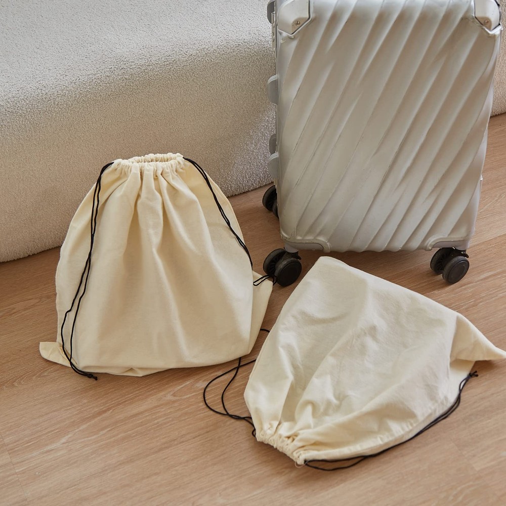 Dustproof Storage Bags with Drawstring Closure, 2-Piece Set – Multi-Purpose P...