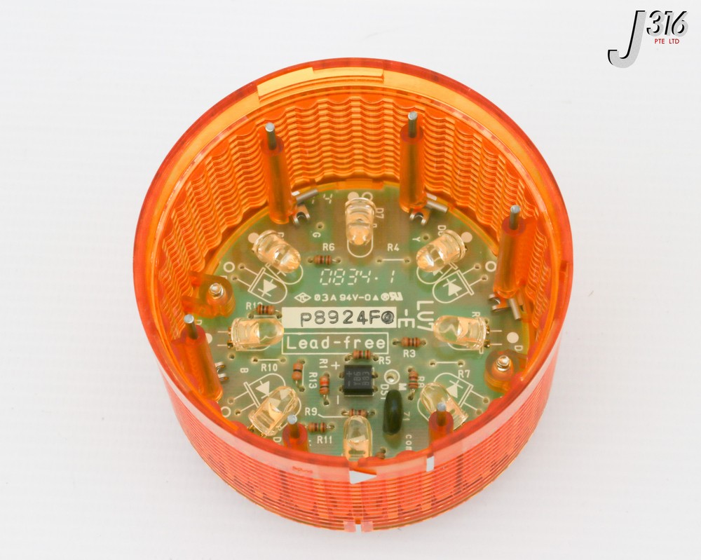 31062 PATLITE STACK LIGHT TOWER LED YELLOW LENS LAMP MODULE (NEW) LU7-E-Y