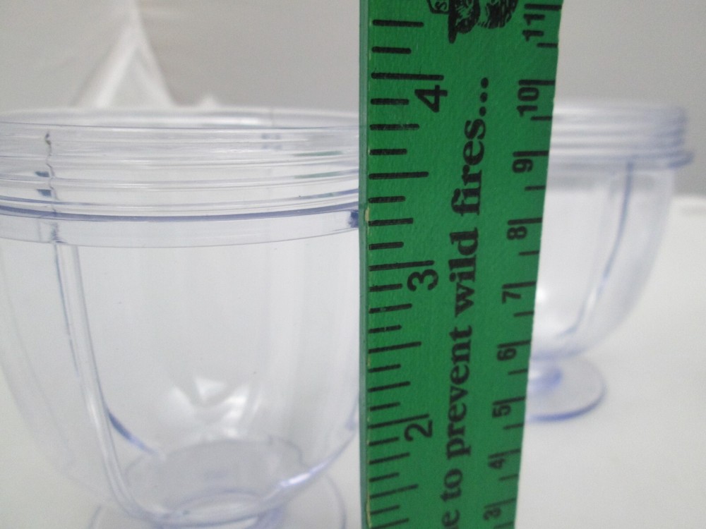 Lot x 4 ReplacementDesert Cups for MAGIC BULLET Blender