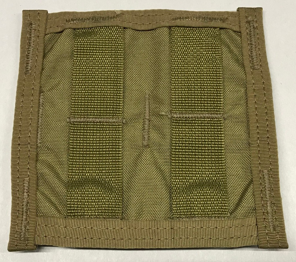 Horizontal Pouch Adapter USGI MOLLE Khaki