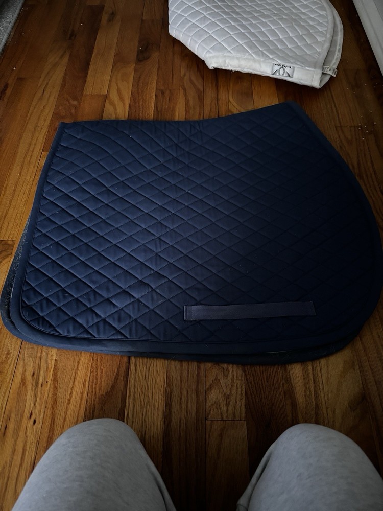 Navy Blue All Purpose Saddle Pad Basic Tuff Rider