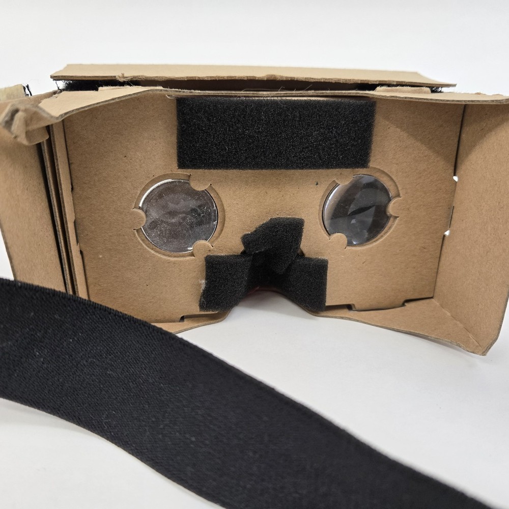2010-era Google Cardboard 3D VR Virtual Reality Headset