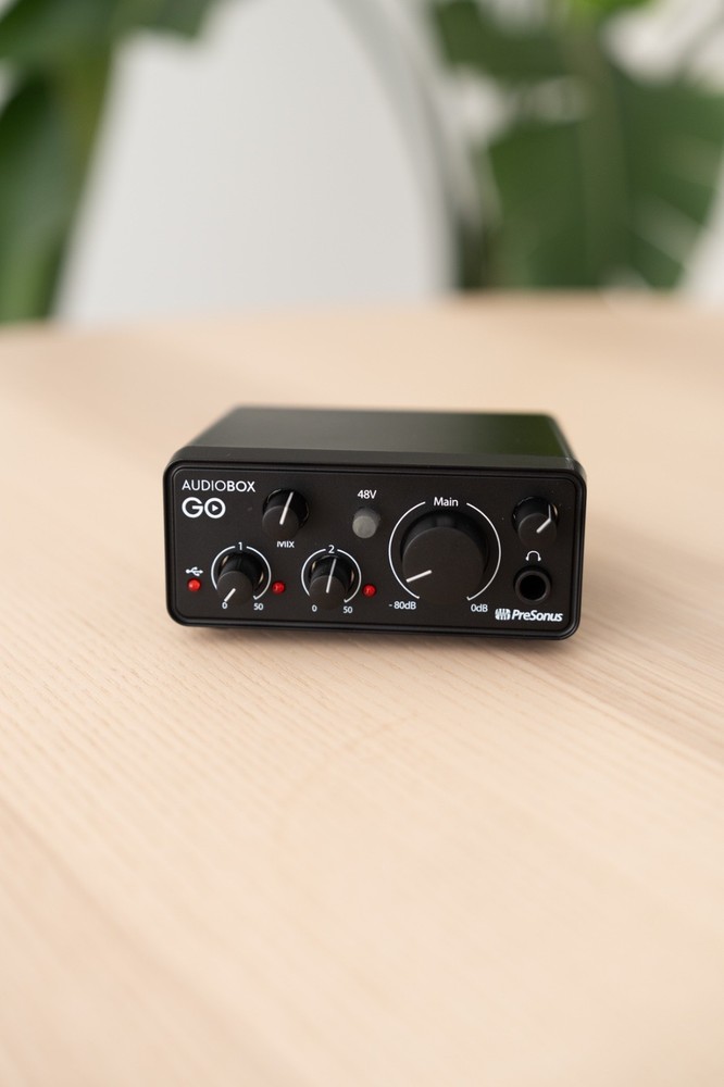 PreSonus AudioBox GO Compact 2x2 USB Audio Interface