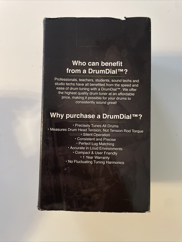DrumDial Digital Precision Drum Tuner New