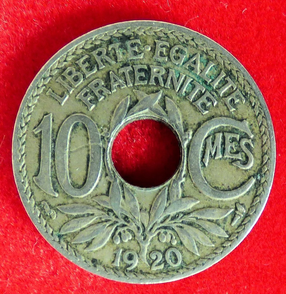 France 10 Centimes 1920