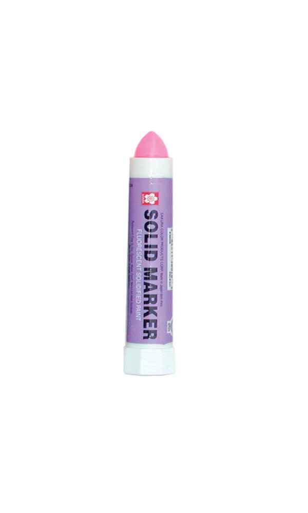 SSWBasics Solid Paint Marker with 1/2" Tip (Fluorescent Pink)- Oil-Based Car