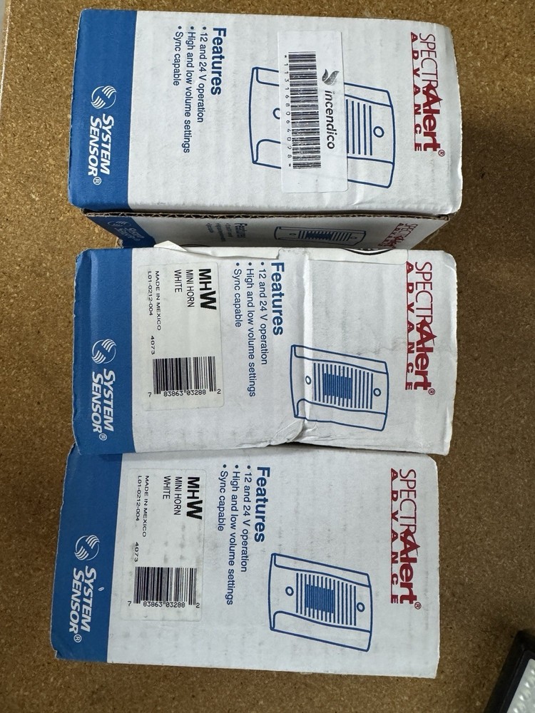 SYSTEM SENSOR MHW, New in Box