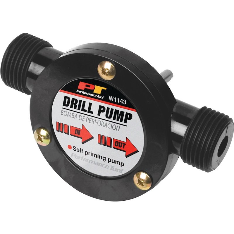 Performance Tool W1143 Multi Purpose Pump; Powered Drill Operated