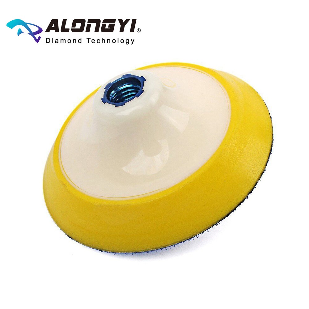 4 Inch Backer Pads Hook and Loop Backing Pads with Thread 5/8-11(2-PCS)