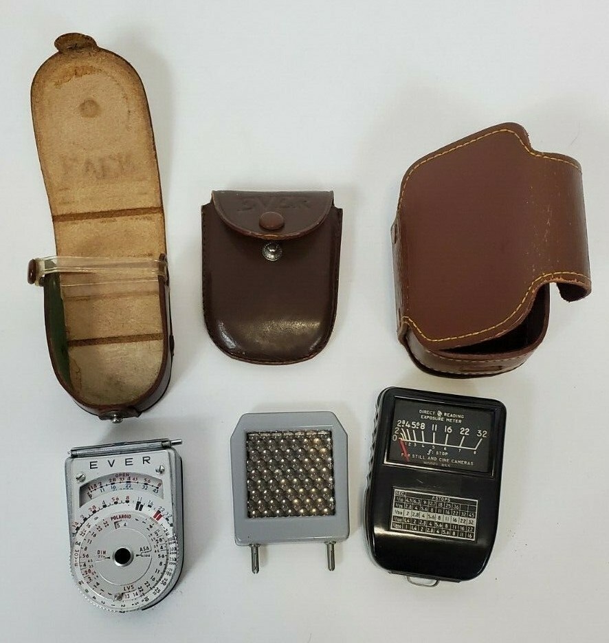 Light Meter Exposure Micronta Type NE-3 & Attachment & Weston Model 853